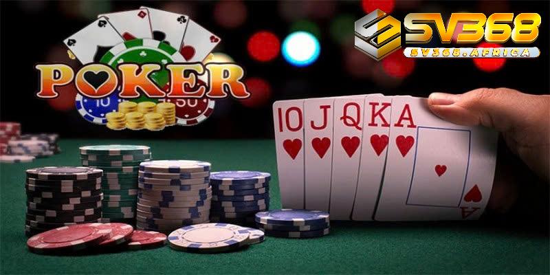 Trải nghiệm Poker tại SV368 với nhiều ưu đãi hấp dẫn
